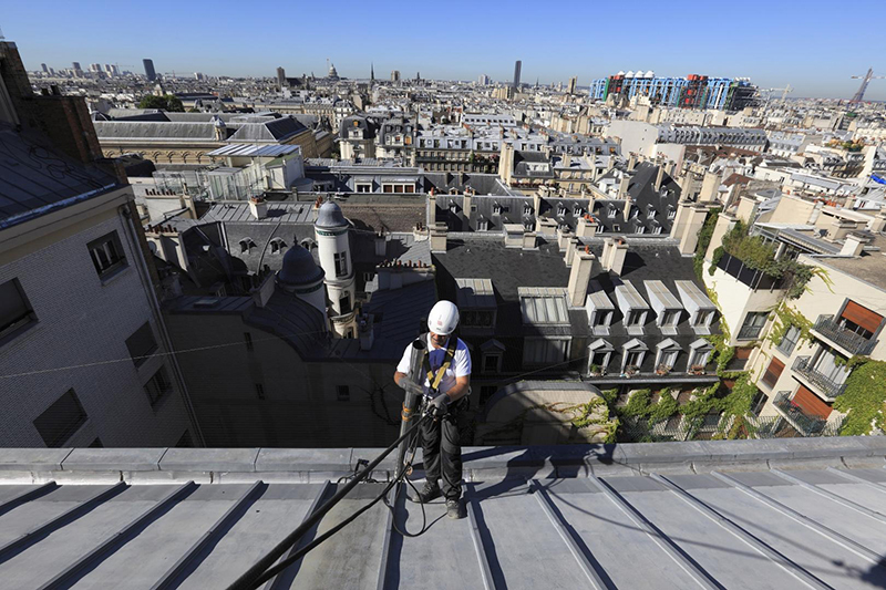 Travaux d'accès difficiles